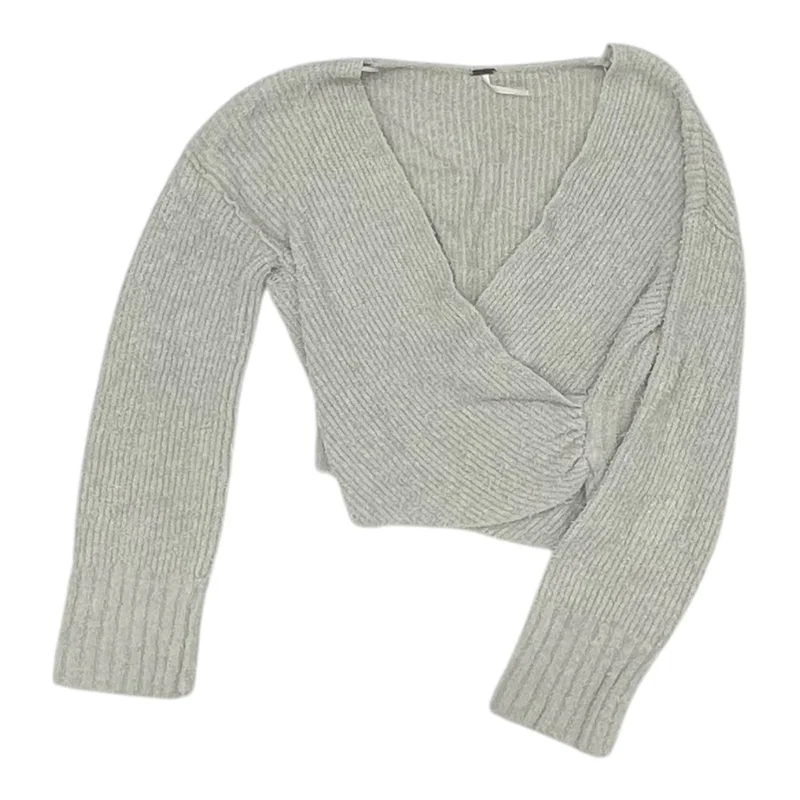 Sweater By Free People In Grey, Size:Xs