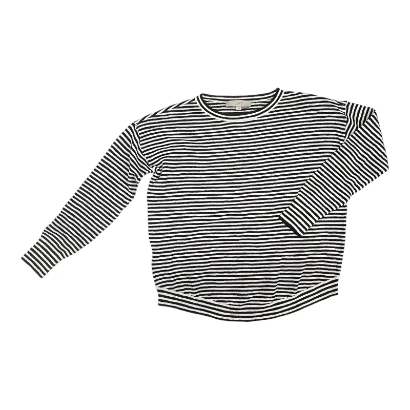 Sweater By Loft In Black & White, Size:S