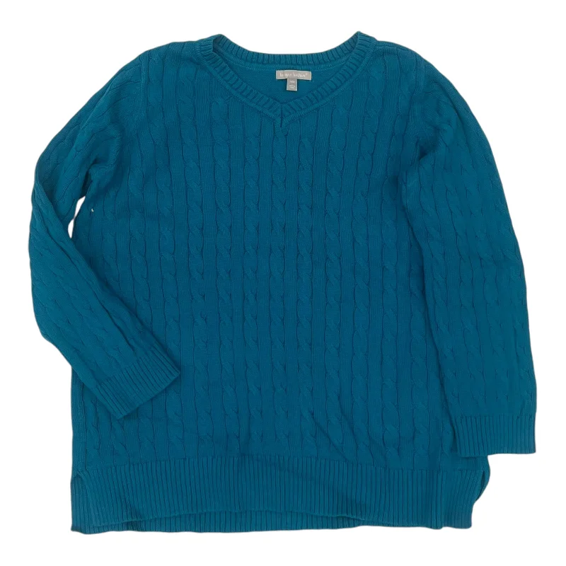 Sweater By Woman Within In Blue, Size:L