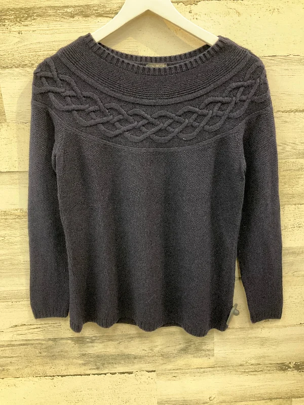 Sweater By Talbots In Navy, Size: S