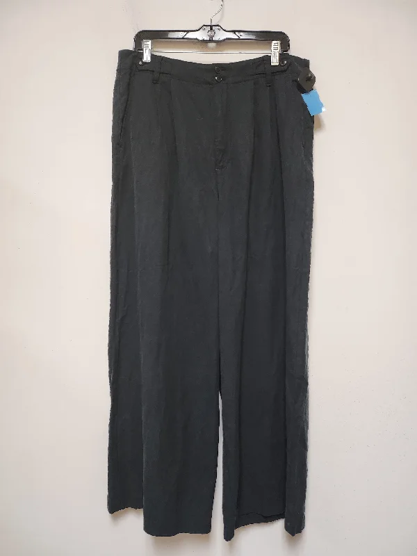 Pants Wide Leg By Madewell In Black, Size: 14