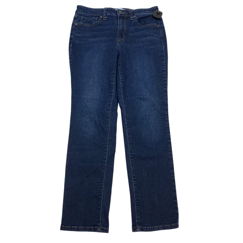 Jeans Straight By Sonoma In Blue Denim, Size: 8