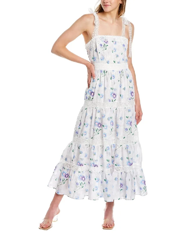 Beulah Tiered Midi Dress