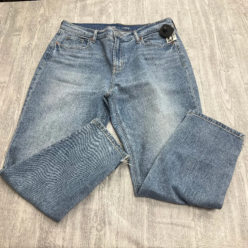 Jeans Boyfriend By Old Navy In Blue Denim, Size: 8