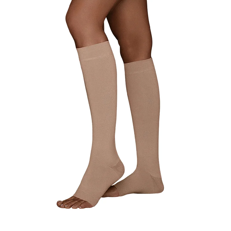 Juzo Move Compression Stockings, 30-40 mmHg, Knee High, Open Toe