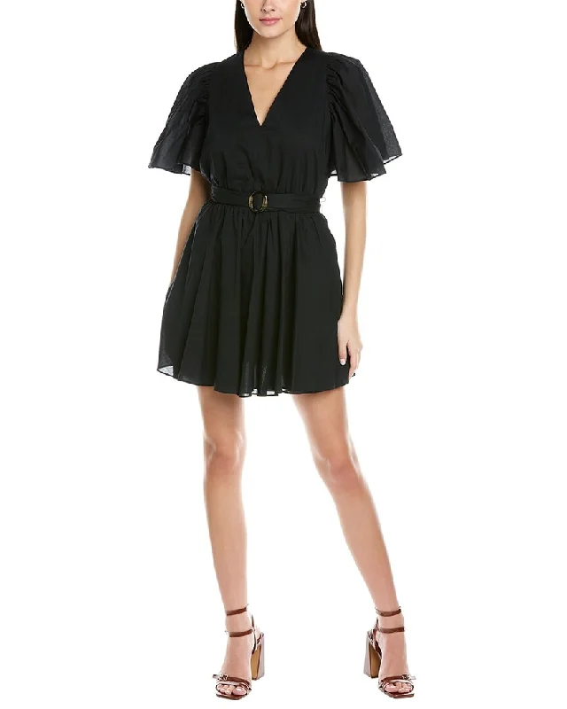 Black Halo Short Sleeve Keeno Mini Dress