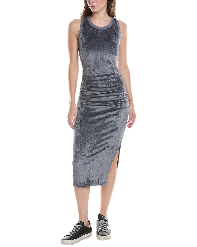 Michael Stars Stacey Ruched Midi Dress