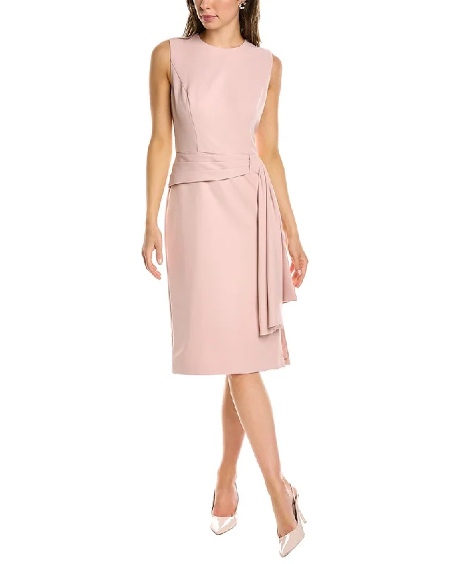 Kay Unger Raven Midi Dress