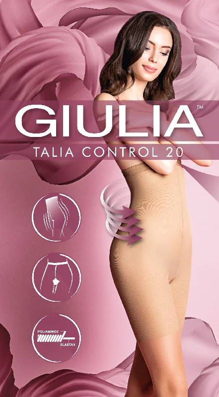 Giulia Talia Control High Waist 20 Denier Sheer Tights