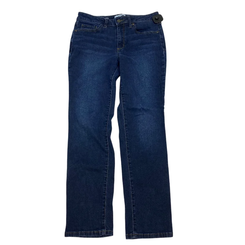 Jeans Straight By Sonoma In Blue Denim, Size: 8