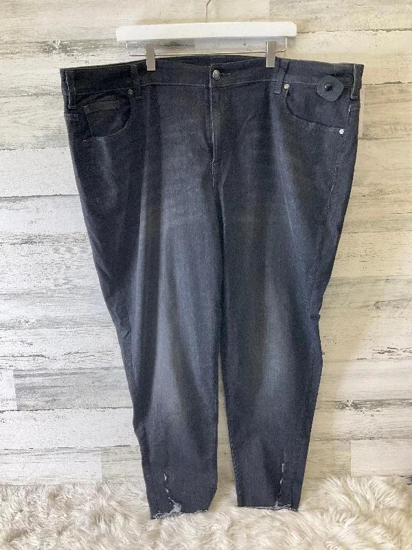 Jeans Cropped By Lane Bryant In Black, Size: 26