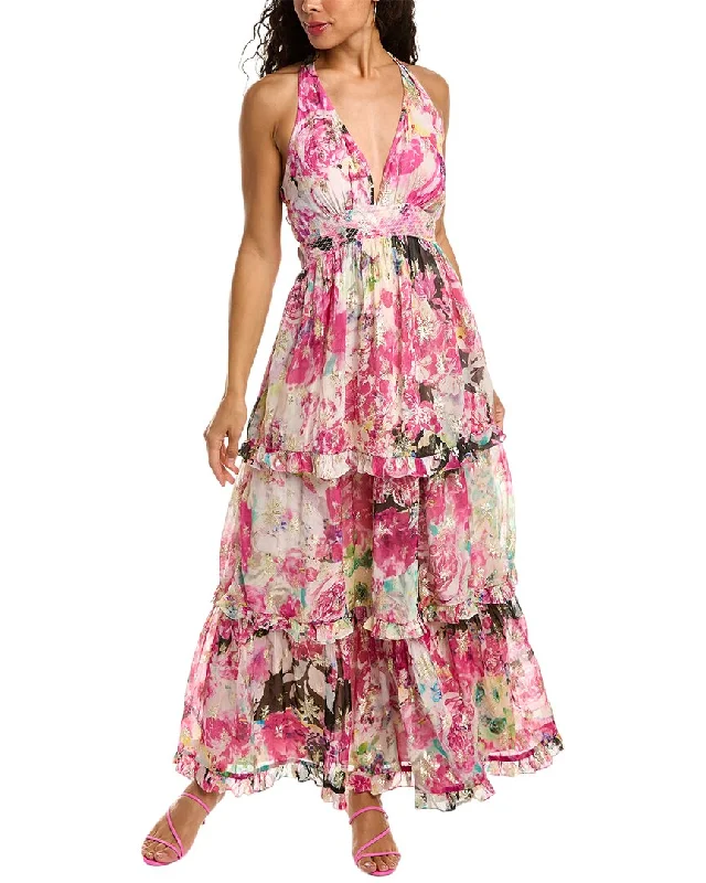 Rococo Sand Halter Maxi Dress