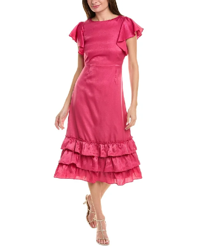 Rachel Parcell Tiered Midi Dress