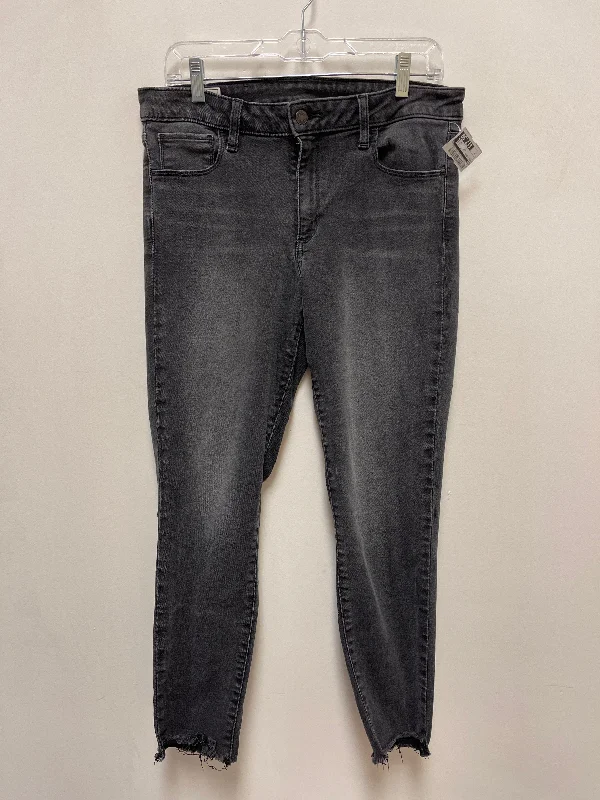 Jeans Skinny By Gap In Black, Size: 14