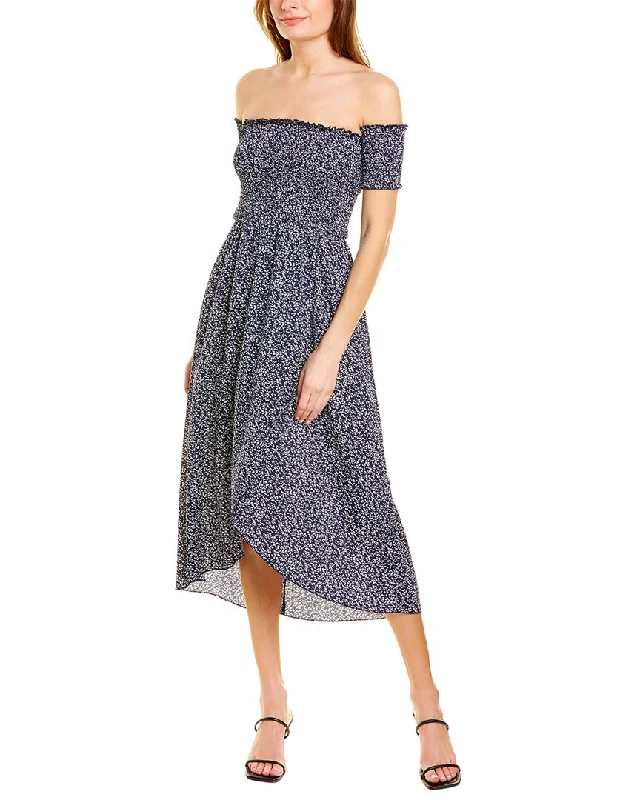 Pascale La Mode Smocked Midi Dress