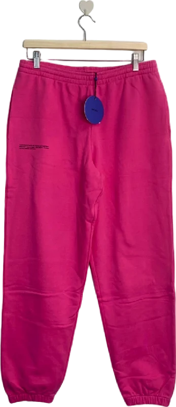 PANGAIA FLAMINGO PINK 365 Signature ORGANIC COTTON Track Pants UK L