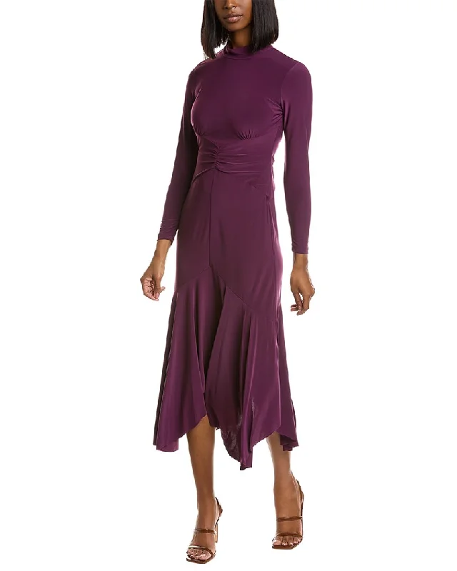 Taylor Shirred Midi Dress