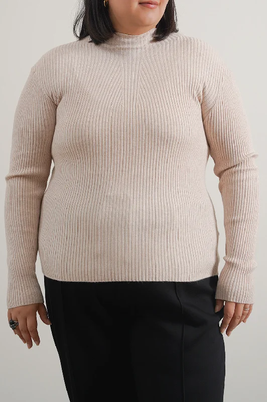 CURVE RIBBED BODYCON SWEATER