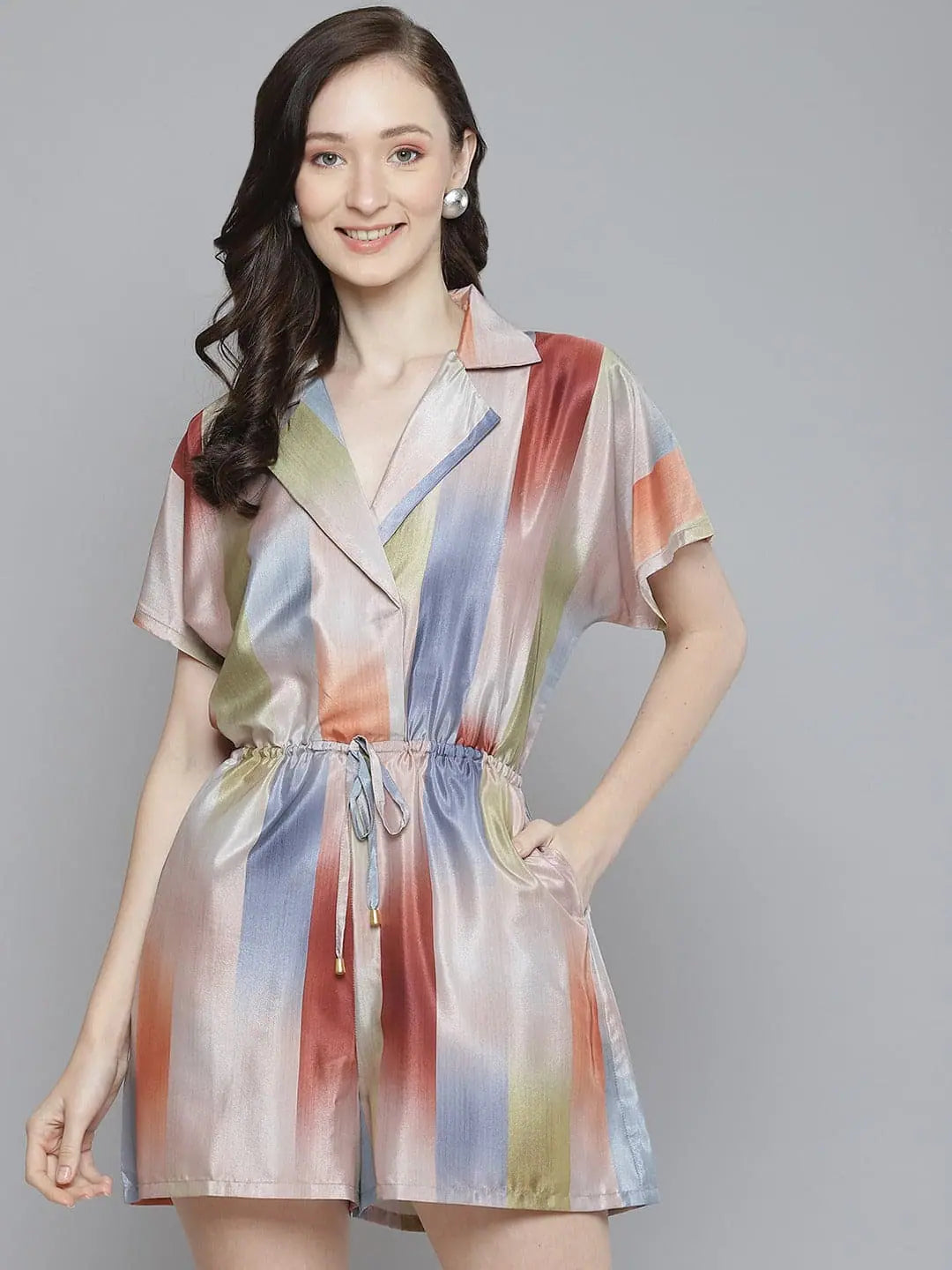 Women Printed Multicolor Jumpsuits & Sets