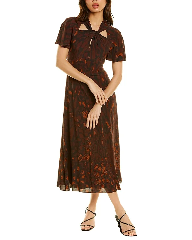 Temperley London Wild Cat Midi Dress