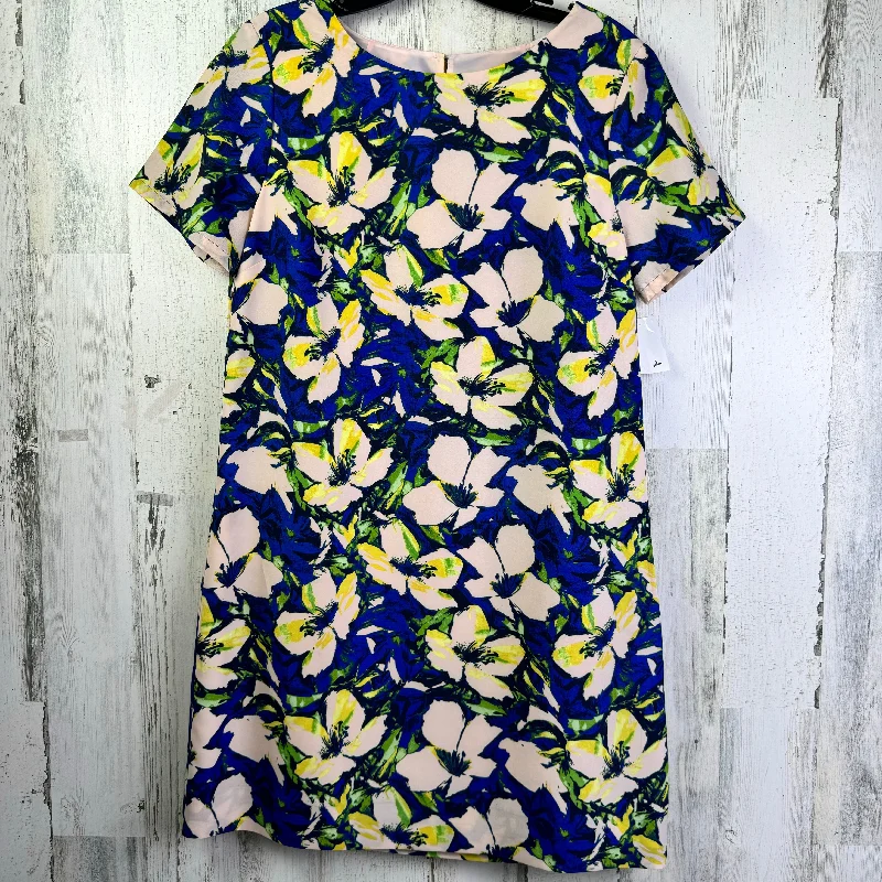 Blue & Pink Dress Work J. Crew, Size S